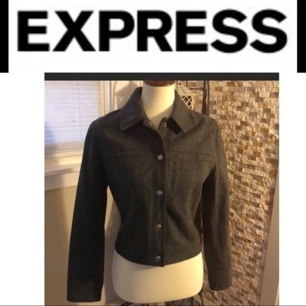 Jacket from Express, wool blend - Picture 6 of 6